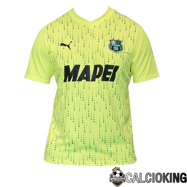 Maglie Calcio US Sassuolo Terza Verde Giallo 2023/2024