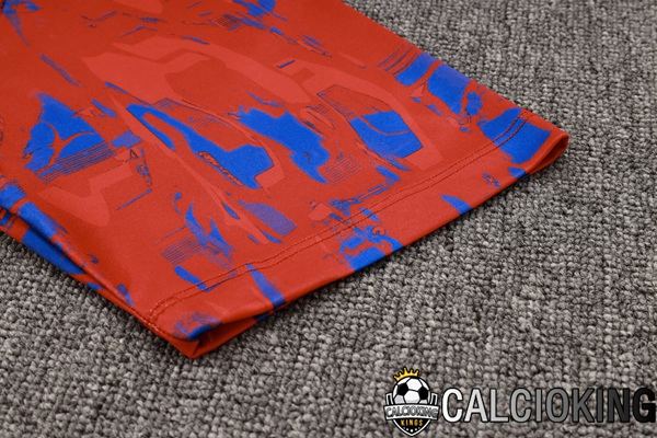 T Shirt Allenamento Atletico Madrid + Pantaloncini Rosso Blu 2023/2024