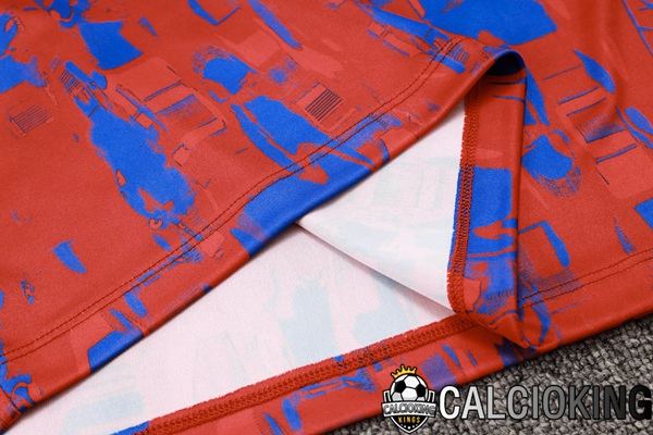 T Shirt Allenamento Atletico Madrid + Pantaloncini Rosso Blu 2023/2024
