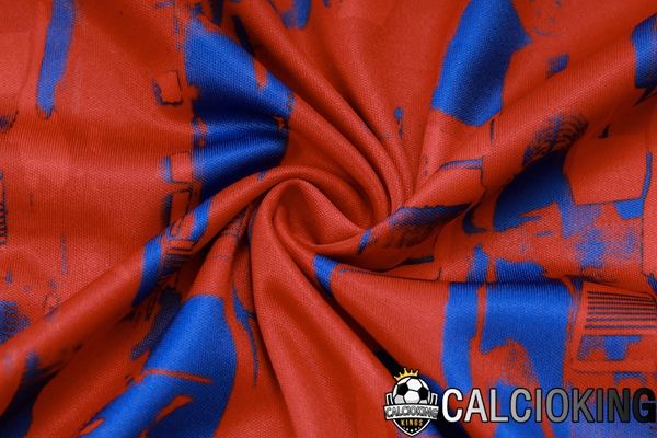 T Shirt Allenamento Atletico Madrid + Pantaloncini Rosso Blu 2023/2024