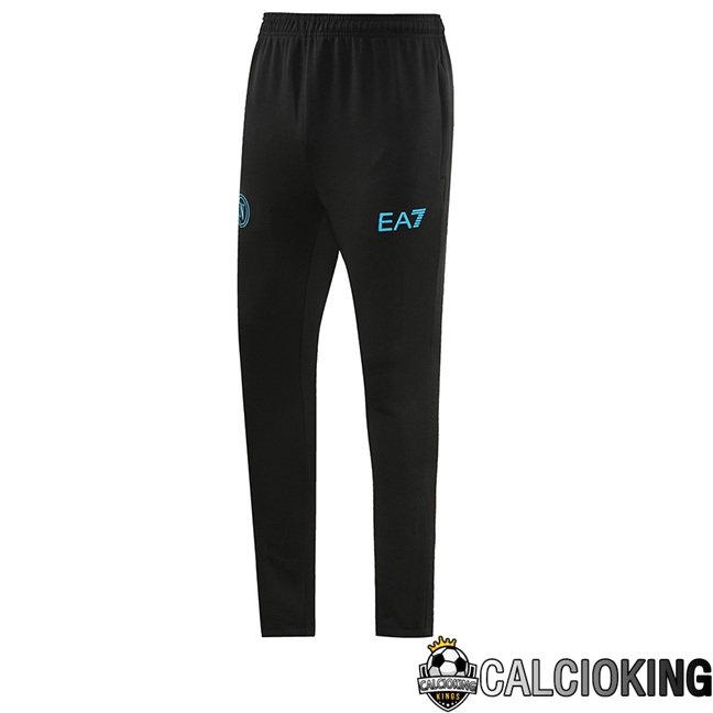 Comprare Maglia Calcio 2024 2025 2026 Personalizzazione,Tuta Da Calcio,Maglie De Calcio Retro Online | Pantaloni Da Allenamento SSC Napoli Nero 2023/2024