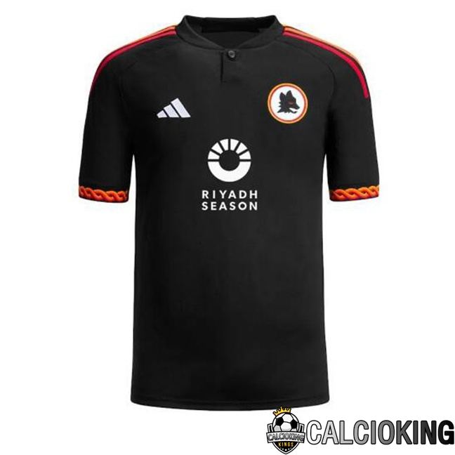 Maglie Calcio AS Roma RIYADH SEASON Terza Nero 2023/2024