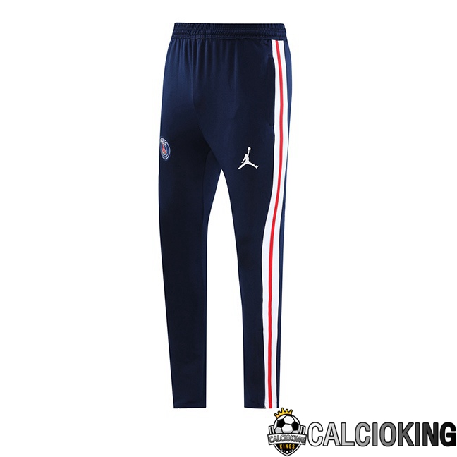 Comprare Maglia Calcio 2024 2025 2026 Personalizzazione,Tuta Da Calcio,Maglie De Calcio Retro Online | Pantaloni Da Allenamento JORDAN Paris PSG Blu Reale 2023/2024