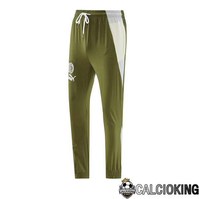 Comprare Maglia Calcio 2024 2025 2026 Personalizzazione,Tuta Da Calcio,Maglie De Calcio Retro Online | Pantaloni Da Allenamento AC Milan Giallo 2023/2024