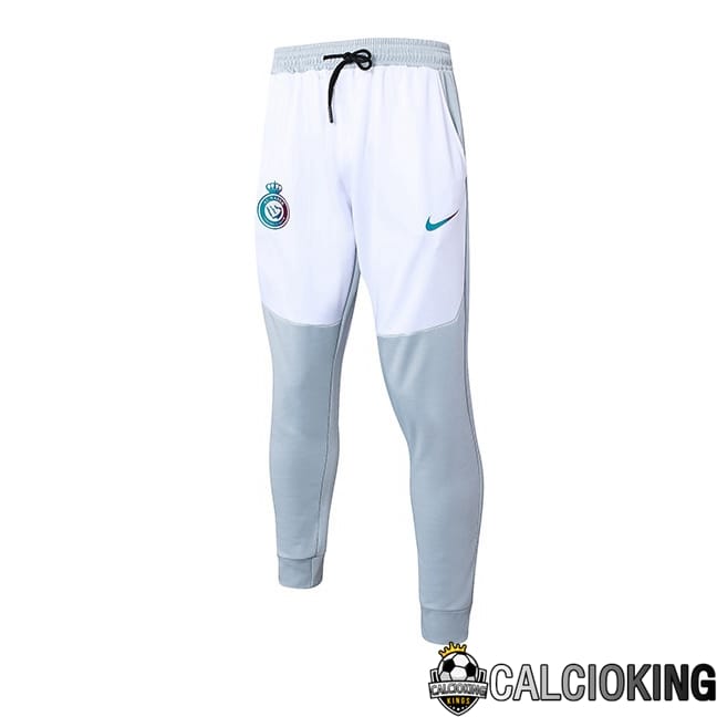 Comprare Maglia Calcio 2024 2025 2026 Personalizzazione,Tuta Da Calcio,Maglie De Calcio Retro Online | Pantalonii Da Allenamento Al-Nassr FC Bianco 2024/2025