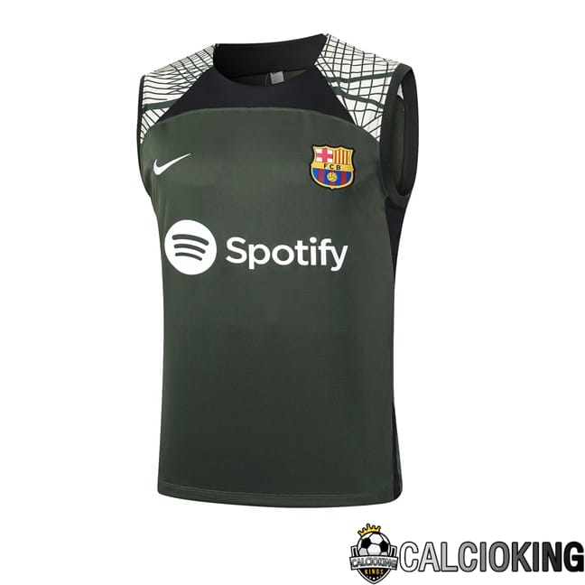 Comprare Maglia Calcio 2024 2025 2026 Personalizzazione,Tuta Da Calcio,Maglie De Calcio Retro Online | Canotta Allenamento FC Barcellona + Pantaloncini Verde 2024/2025