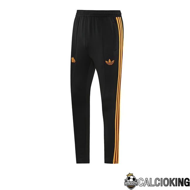 Comprare Maglia Calcio 2024 2025 2026 Personalizzazione,Tuta Da Calcio,Maglie De Calcio Retro Online | Pantaloni Da Allenamento AS Roma Nero 2024/2025