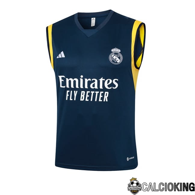 Comprare Maglia Calcio 2024 2025 2026 Personalizzazione,Tuta Da Calcio,Maglie De Calcio Retro Online | Canotta Allenamento Real Madrid Blu Reale 2024/2025