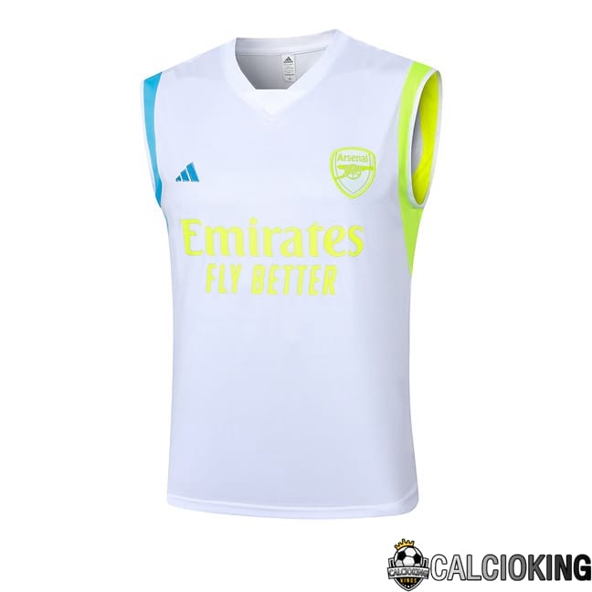 Comprare Maglia Calcio 2024 2025 2026 Personalizzazione,Tuta Da Calcio,Maglie De Calcio Retro Online | Canotta Allenamento Arsenal Bianco 2024/2025