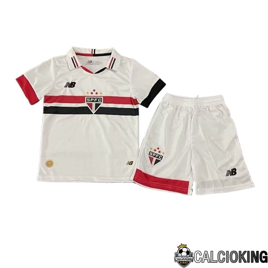 Maglie Calcio Sao Paulo FC Bambino Prima 2024/2025