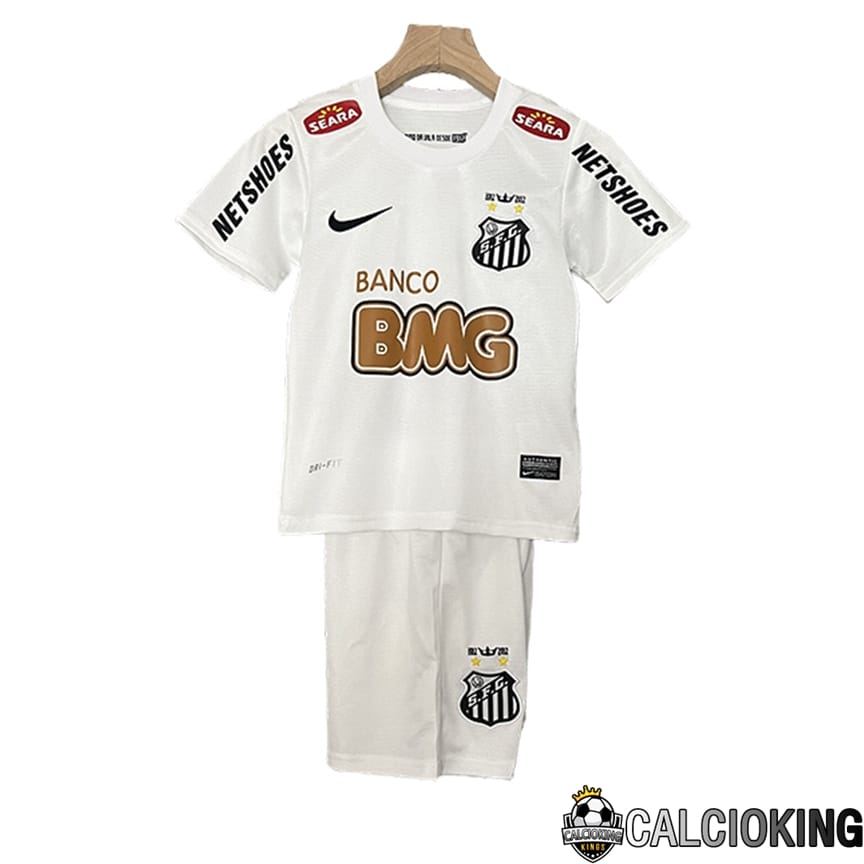Comprare Maglia Calcio 2025 2026 2027 Personalizzazione,Tuta Da Calcio,Maglie De Calcio Retro Online | Maglie Calcio Santos Retro Bambino Prima 2011/2012