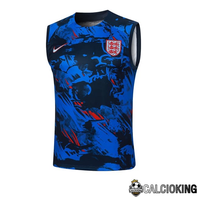 Comprare Maglia Calcio 2024 2025 2026 Personalizzazione,Tuta Da Calcio,Maglie De Calcio Retro Online | Canotta Allenamento Inghilterra Blu 2024/2025