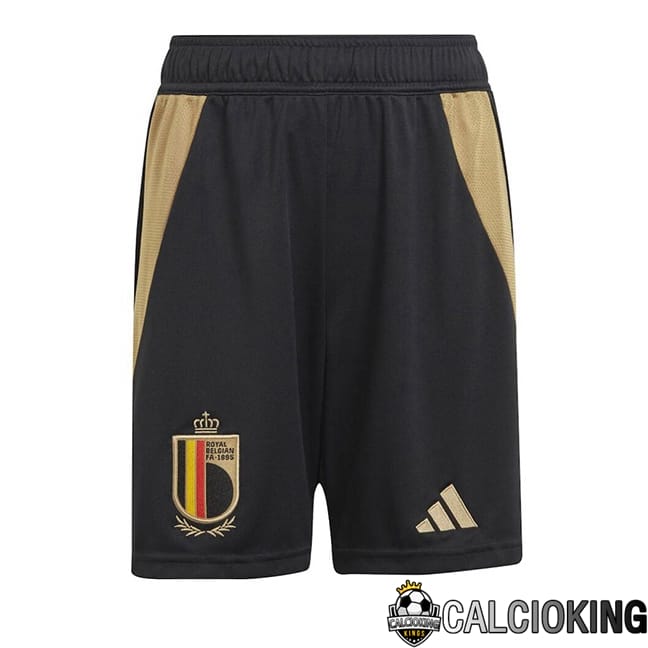 Comprare Maglia Calcio 2024 2025 2026 Personalizzazione,Tuta Da Calcio,Maglie De Calcio Retro Online | Pantaloncini Calcio Belgio Prima Nero 2024/2025