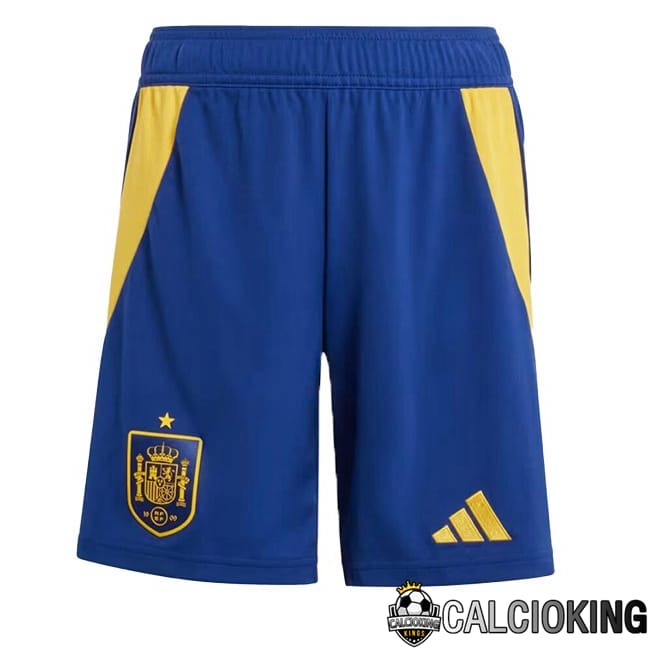 Comprare Maglia Calcio 2024 2025 2026 Personalizzazione,Tuta Da Calcio,Maglie De Calcio Retro Online | Pantaloncini Calcio Spagna Prima Blu Reale 2024/2025