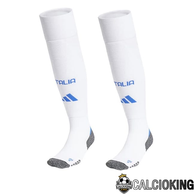 Comprare Maglia Calcio 2024 2025 2026 Personalizzazione,Tuta Da Calcio,Maglie De Calcio Retro Online | Calzini Calcio Italia Seconda Bianco 2024/2025