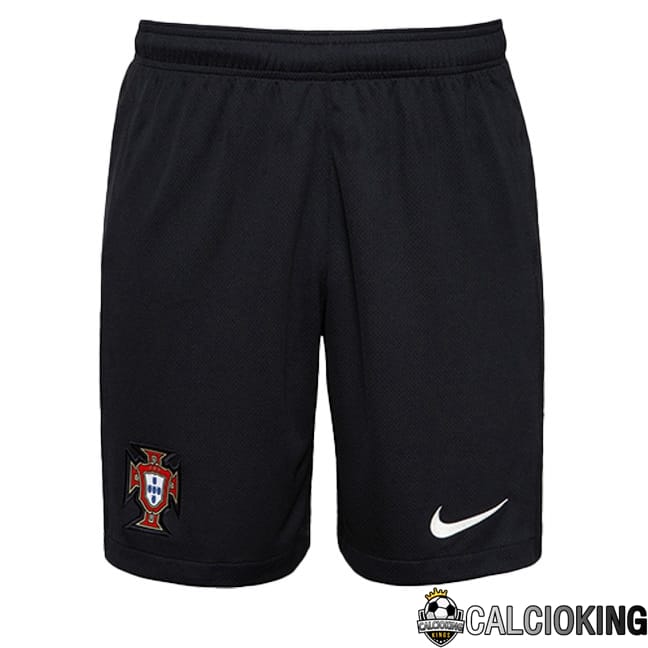 Comprare Maglia Calcio 2024 2025 2026 Personalizzazione,Tuta Da Calcio,Maglie De Calcio Retro Online | Pantaloncini Calcio Portogallo Seconda Nero 2024/2025