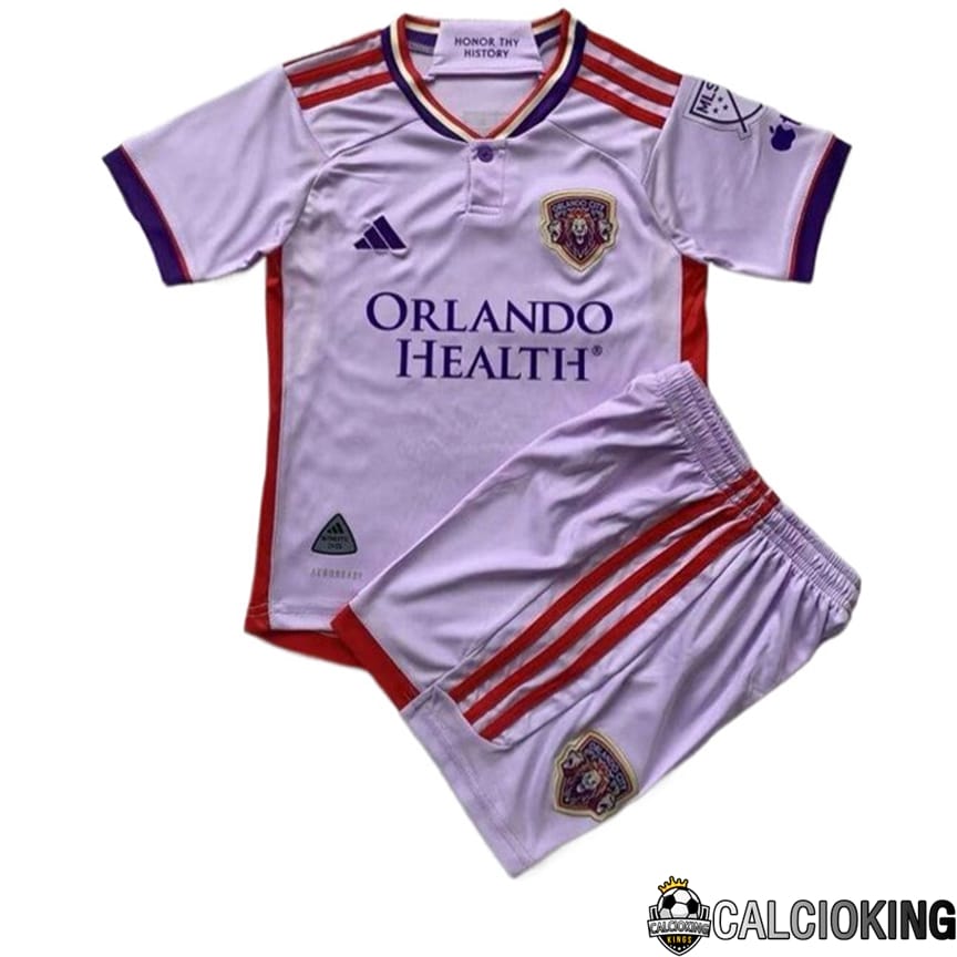 Maglie Calcio Orlando City SC Bambino Seconda 2024/2025