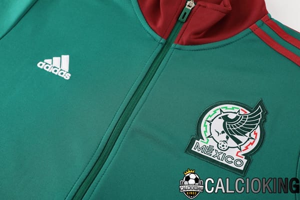 Insieme Tuta Calcio - Giacca Messico Verde 2024/2025