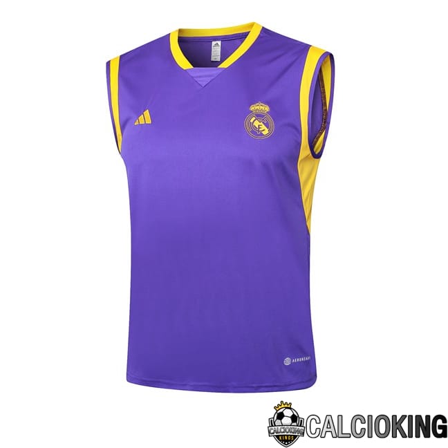 Comprare Maglia Calcio 2024 2025 2026 Personalizzazione,Tuta Da Calcio,Maglie De Calcio Retro Online | Canotta Allenamento Real Madrid Viola 2024/2025