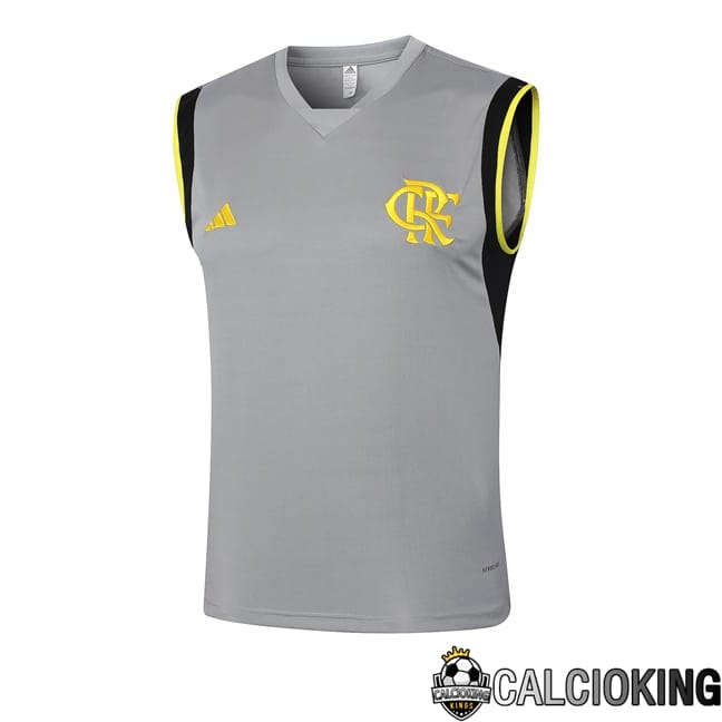 Comprare Maglia Calcio 2024 2025 2026 Personalizzazione,Tuta Da Calcio,Maglie De Calcio Retro Online | Canotta Allenamento Flamengo Grigio 2024/2025
