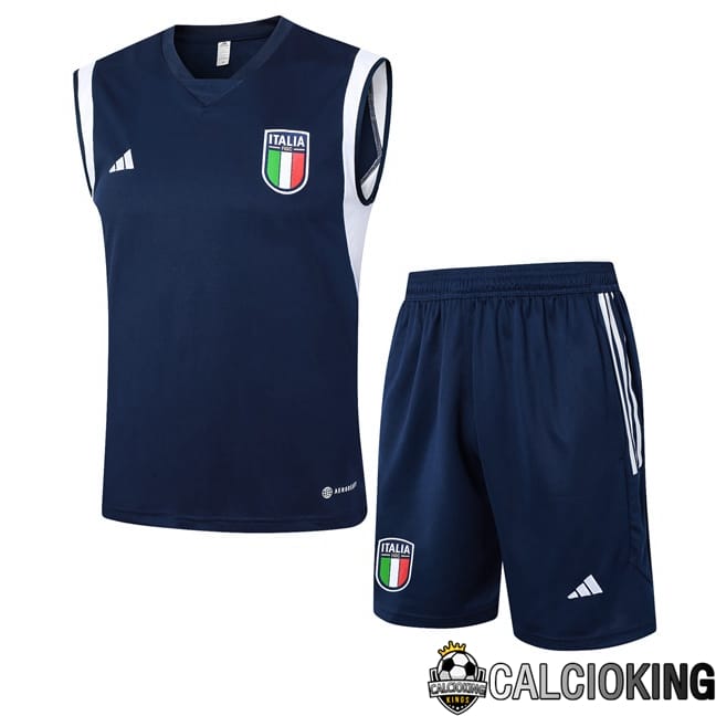 Comprare Maglia Calcio 2024 2025 2026 Personalizzazione,Tuta Da Calcio,Maglie De Calcio Retro Online | Canotta Allenamento Italia + Pantaloncini Blu Reale 2024/2025