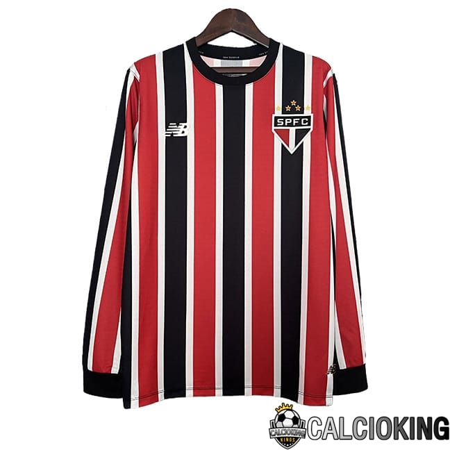 Maglie Calcio Sao Paulo FC Seconda Manica Lunga 2024/2025