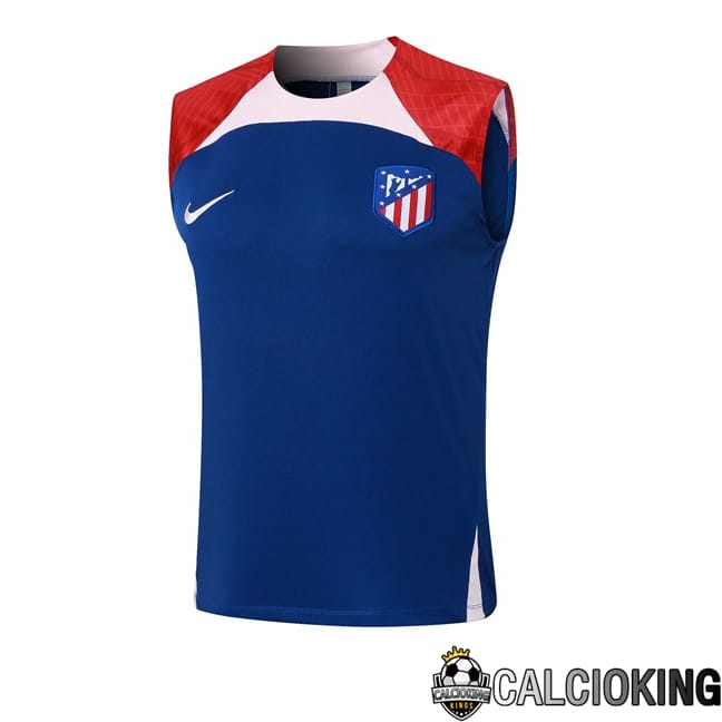 Comprare Maglia Calcio 2024 2025 2026 Personalizzazione,Tuta Da Calcio,Maglie De Calcio Retro Online | Canotta Allenamento Atletico Madrid Blu 2024/2025