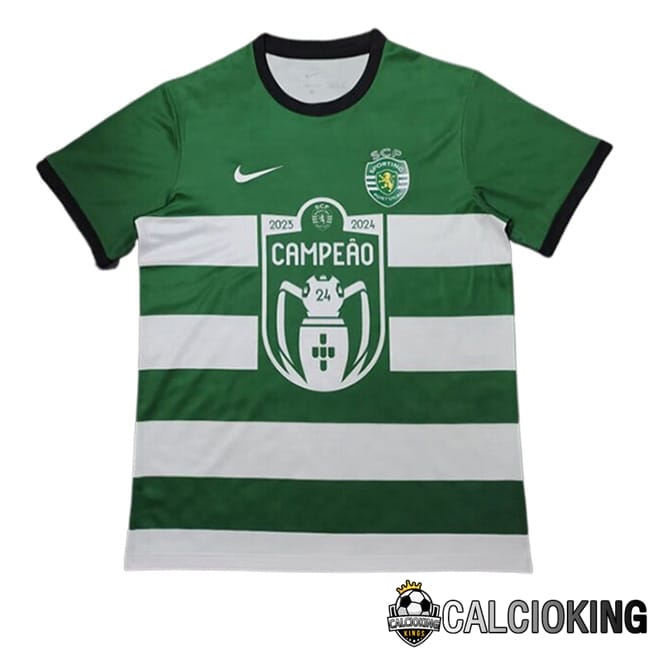Maglie Calcio Sporting Portogallo Special Champion Verde 2024/2025