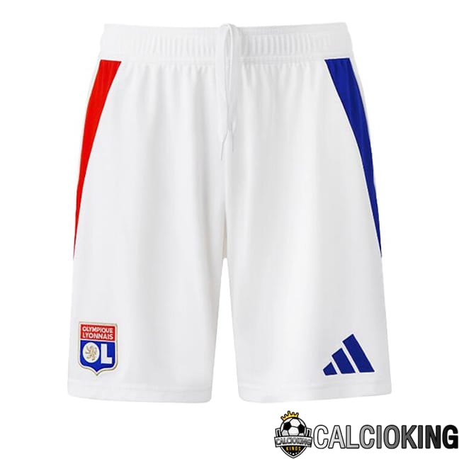 Comprare Maglia Calcio 2024 2025 2026 Personalizzazione,Tuta Da Calcio,Maglie De Calcio Retro Online | Pantaloncini Calcio Lione OL Prima Bianco 2024/2025