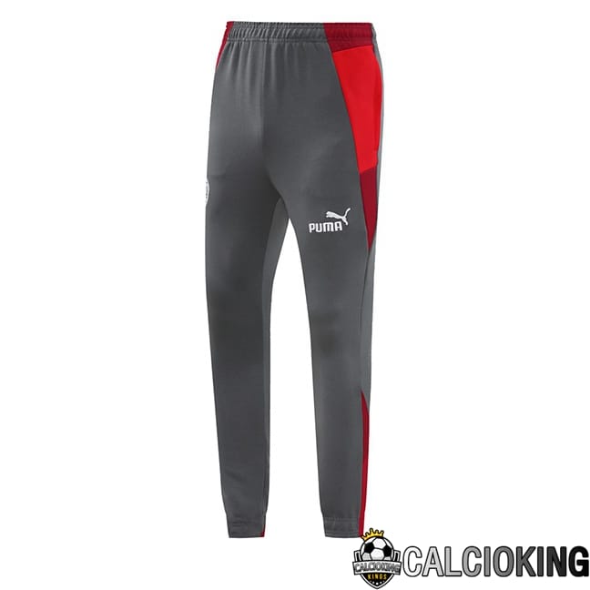 Comprare Maglia Calcio 2024 2025 2026 Personalizzazione,Tuta Da Calcio,Maglie De Calcio Retro Online | Pantaloni Da Allenamento AC Milan Grigio 2024/2025