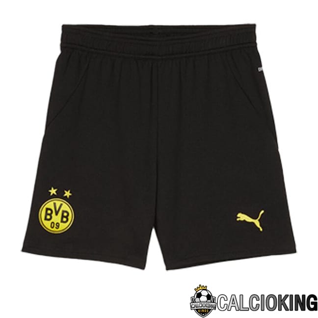 Comprare Maglia Calcio 2024 2025 2026 Personalizzazione,Tuta Da Calcio,Maglie De Calcio Retro Online | Pantaloncini Calcio Dortmund BVB Prima Nero 2024/2025