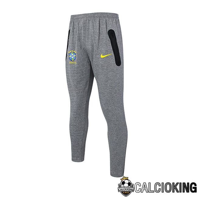 Comprare Maglia Calcio 2024 2025 2026 Personalizzazione,Tuta Da Calcio,Maglie De Calcio Retro Online | Pantaloni Da Allenamento Brasile Grigio 2024/2025