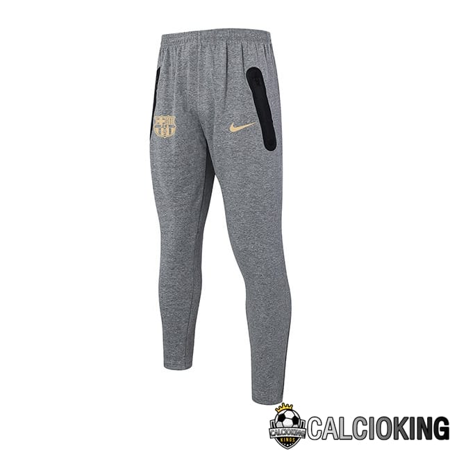 Comprare Maglia Calcio 2024 2025 2026 Personalizzazione,Tuta Da Calcio,Maglie De Calcio Retro Online | Pantaloni Da Allenamento FC Barcellona Grigio 2024/2025