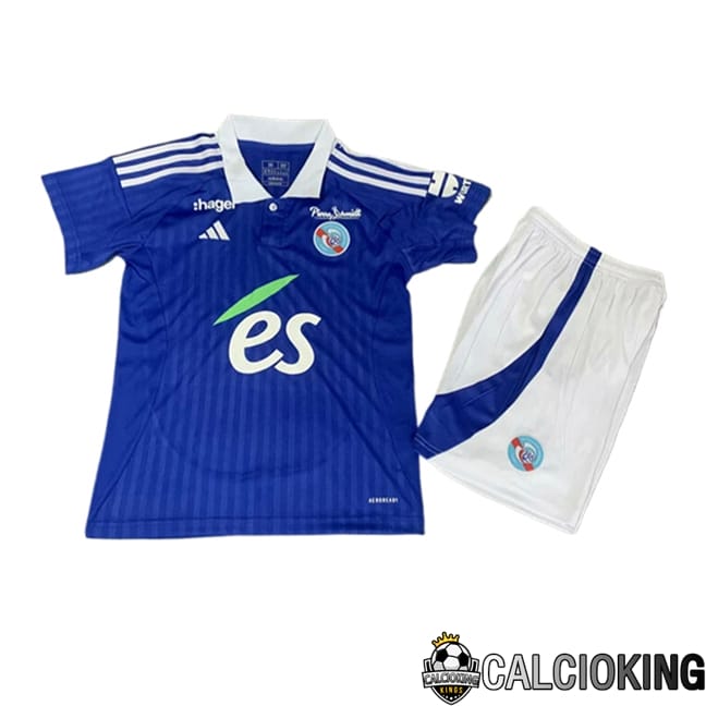 Maglie Calcio RC Strasbourg Bambino Prima 2024/2025