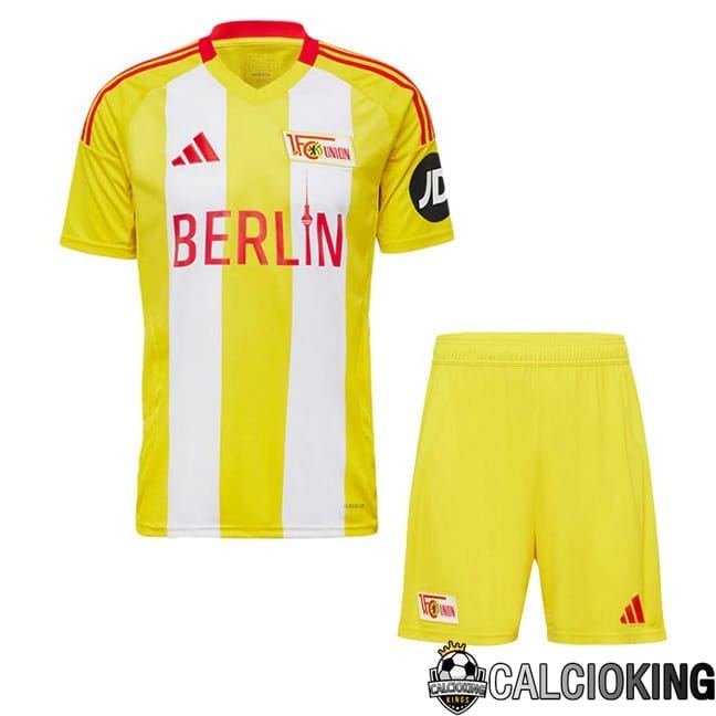 Maglie Calcio FC Union Berlin Bambino Terza Giallo 2024/2025