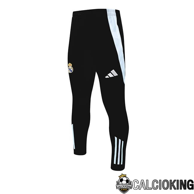 Comprare Maglia Calcio 2024 2025 2026 Personalizzazione,Tuta Da Calcio,Maglie De Calcio Retro Online | Pantaloni Da Allenamento Real Madrid Nero 2024/2025