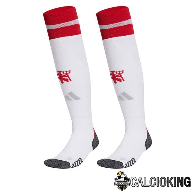 Comprare Maglia Calcio 2024 2025 2026 Personalizzazione,Tuta Da Calcio,Maglie De Calcio Retro Online | Calzini Calcio Manchester United Prima Bianco 2024/2025