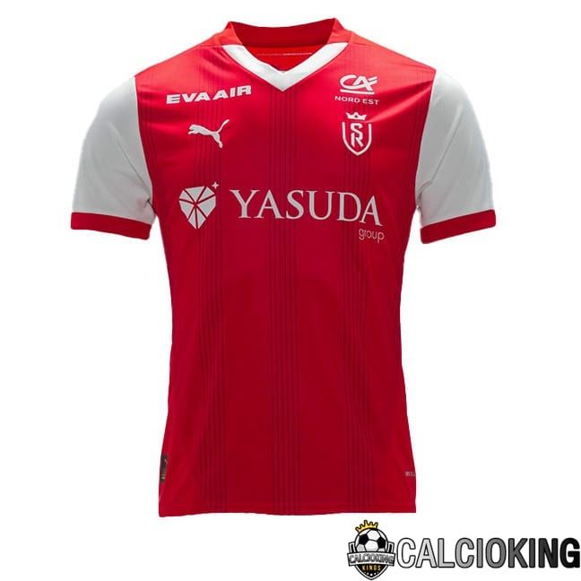 Maglie Calcio Stade de Reims Prima Rosso 2024/2025