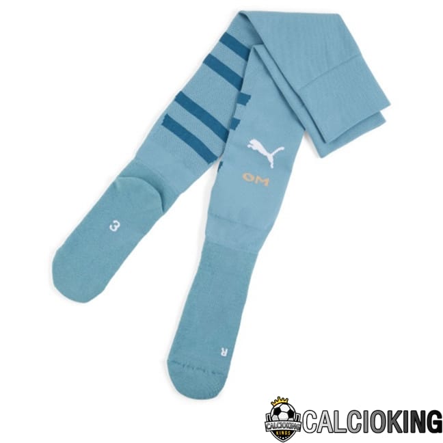 Comprare Maglia Calcio 2024 2025 2026 Personalizzazione,Tuta Da Calcio,Maglie De Calcio Retro Online | Calzini Calcio Marsiglia OM Seconda Blu 2024/2025