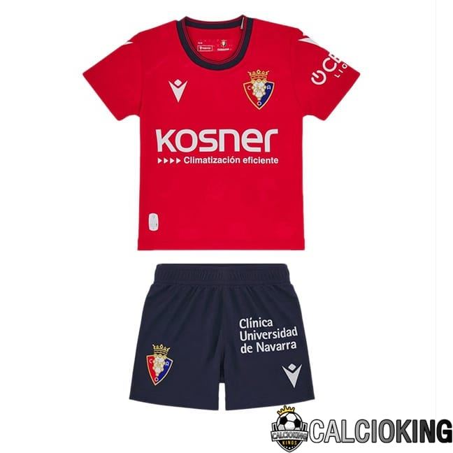 Maglie Calcio CA Osasuna Bambino Prima Rosso 2024/2025