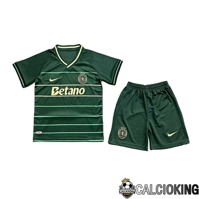 Maglie Calcio Sporting Bambino Edizione Speciale Verde 2024/2025