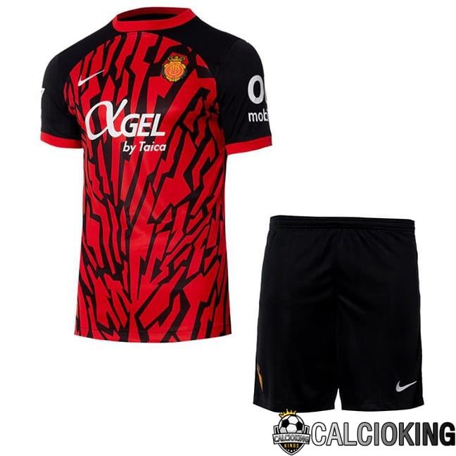Maglie Calcio RCD Mallorca Bambino Prima Rosso 2024/2025