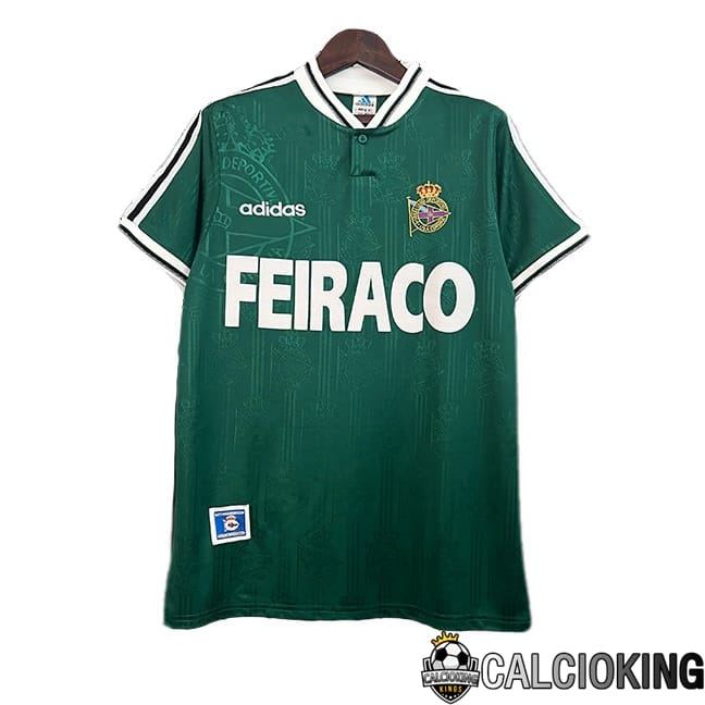 Maglie Calcio Deportivo Alaves Retro Seconda Verde 1999-2000
