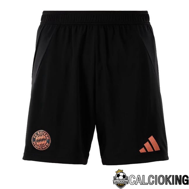 Comprare Maglia Calcio 2024 2025 2026 Personalizzazione,Tuta Da Calcio,Maglie De Calcio Retro Online | Pantaloncini Calcio Bayern Monaco Seconda Nero 2024/2025