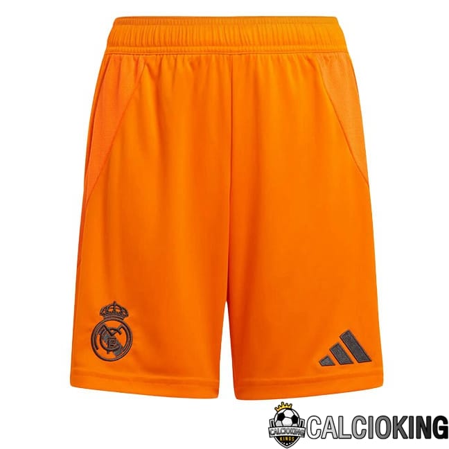 Comprare Maglia Calcio 2024 2025 2026 Personalizzazione,Tuta Da Calcio,Maglie De Calcio Retro Online | Pantaloncini Calcio Real Madrid Seconda Arancia 2024/2025