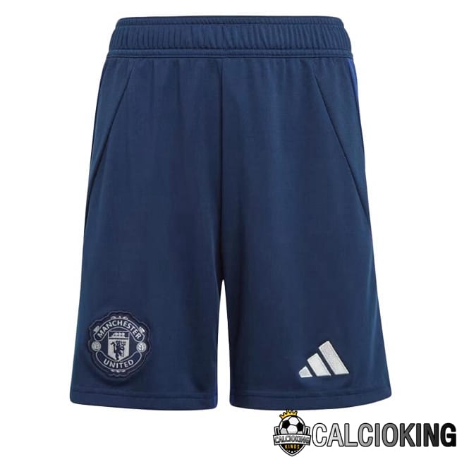 Comprare Maglia Calcio 2024 2025 2026 Personalizzazione,Tuta Da Calcio,Maglie De Calcio Retro Online | Pantaloncini Calcio Manchester United Seconda Blu 2024/2025