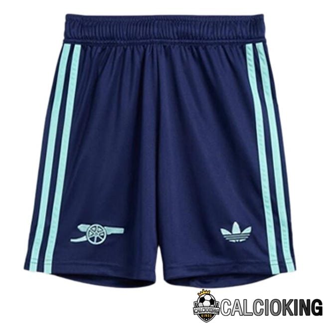 Comprare Maglia Calcio 2024 2025 2026 Personalizzazione,Tuta Da Calcio,Maglie De Calcio Retro Online | Pantaloncini Calcio Arsenal Terza Blu Reale 2024/2025