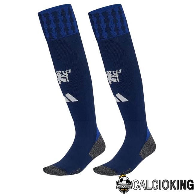 Comprare Maglia Calcio 2024 2025 2026 Personalizzazione,Tuta Da Calcio,Maglie De Calcio Retro Online | Calzini Calcio Manchester United Seconda Blu 2024/2025