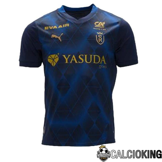 Maglia Calcio Stade de Reims Seconda Blu 2024/2025