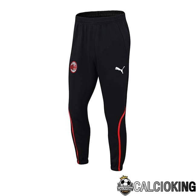 Comprare Maglia Calcio 2024 2025 2026 Personalizzazione,Tuta Da Calcio,Maglie De Calcio Retro Online | Pantaloni Da Allenamento AC Milan Nero 2024/2025